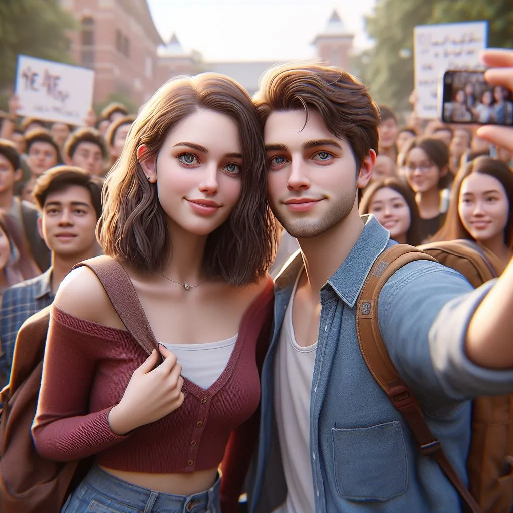 College Fest Photography Couple