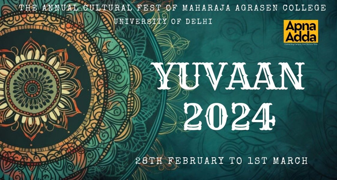Yuvaan 2024 by Maharaja Agrasen College, DU